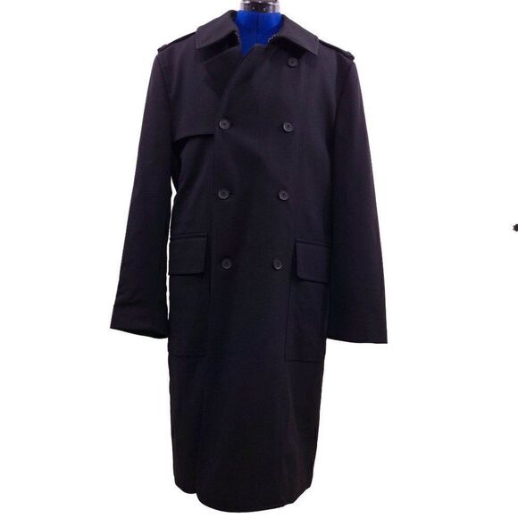 American Airlines Lined Long Jacket Medium Regular - Picture 2 of 9